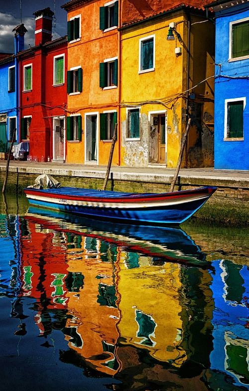 Burano, Veneto, Ital...