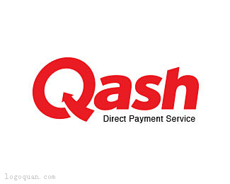 标志说明：Qash直接付款服务logo设...