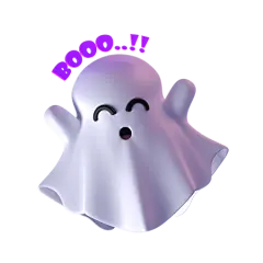 Boo Ghost 3D Icon