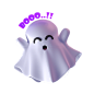 Boo Ghost 3D Icon