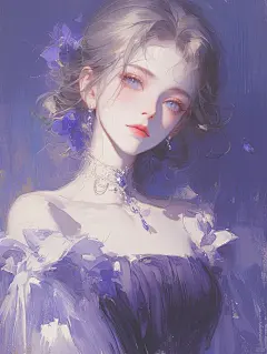 蓝紫色花海｜头像｜壁纸 - 小红书