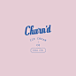 Churn'd Ice Cream Co. Branding : A retro pastel-coloured branding for an upcoming ice cream company.