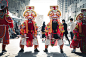 潮汕英歌的表演服装有什么特点？_潮汕英歌队
