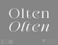 Olten™ Typeface