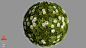 Flower,Plant and grass substance, Maxence Petitjean : Hey! :) 
This time, my main aim was to create a ground with a  mix between grass, plant/leaf and flower. 
it's full Substance Designer. 

Some feedback could really help me, and increase my skill :)

R
