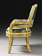 A suite of Italian carved giltwood seat furniture, Roman last quarter 18th century