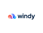 Windy – 标志设计 ac 品牌圆圈云彩设计流渐变标志标识标志乘法叠加圆形标志智能透明矢量风