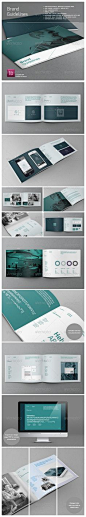Brand Logo Guidelines Template - Corporate Brochures@北坤人素材