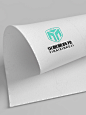 LOGO 海洋养殖产业新材料研发 科技安全创新国际logo-古田路9号-品牌创意/版权保护平台