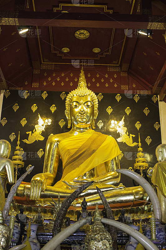 泰国的礼拜场所和寺庙艺术。