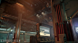 Star Citizen Lorville Transit Platforms, Luan Vetoreti : Under the grim, ash covered plates of Lorville, a worker has to go through the daily commute. L19's Transit Platforms are a reflection of the repressive, watchful eye of the company above, Hurston D