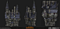 Total War Warhammer Vampires cities, NIKKI Lynch : This is the lastest project I've been working on at Creative Assembly. I was responsible for dressing the siege battle for the Vampire faction. This included creating the cities according to design and ar