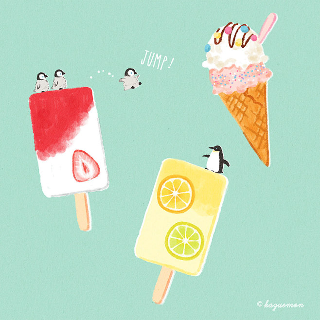 Ice cream pattern : ...