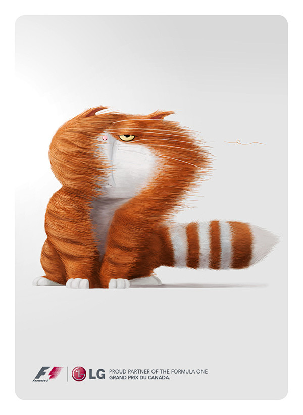 LG's cat : Once upon...