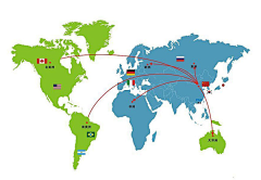 钱兔似锦采集到地图 区块链 物流