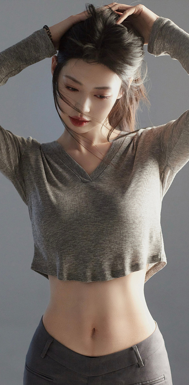 苗条靓女  #氧气了没