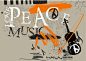 Vector urban typography hipster street art graffiti slogan vector peace grunge background grunge graffiti