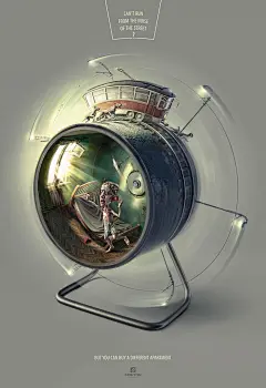 视觉冲击力很强的合成海报2_国外作品_Desing-致设计