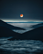 Totality Lunar Eclipse : The moon lighting up the night sky is a magical scene. Once every few years, a lunar eclipse takes place and the bright white moon becomes red. I spent the past few years capturing different lunar eclipse events and combined them 
