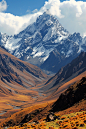 the immense Andes mountain range, high quality, majestic landscape