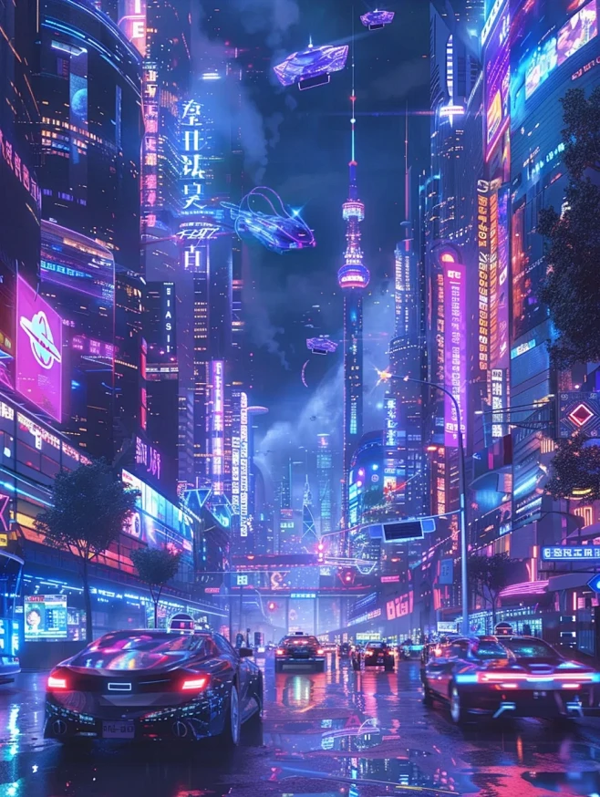 赛博朋克3 丨 另类的不夜城 - 小红书