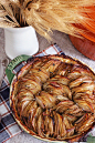 Hasselback Potato Gratin | HonestlyYUM