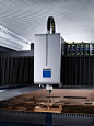 A Trumpf 3030 fiber laser in action cutting copper sheet metal, www.vandf.co.uk