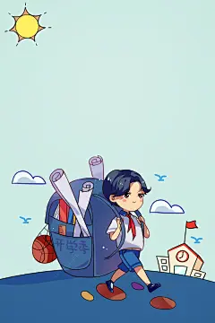 加油开学季背书包学生海报高清素材 9月开学季 书包 加油开学季 去学校 同学 学习 小学生 开学 开学典礼 新学期新气象 背书包男孩 平面广告 设计图片 免费下载 页面网页 平面电商 创意素材