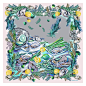 Шарф (платок) «Radical Chic Oysters (Устрицы)»