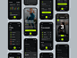 Strong App Re-Design Concept by Landon Cooper on Dribbble