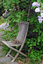 花园木椅