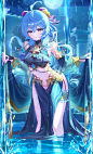 原神#甘雨
画师： 盧
@不是可爱鬼