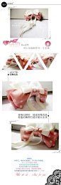 L&m丽明优雅豆沙粉波点大蝴蝶结公主日记飘带可爱包邮华丽-淘宝网