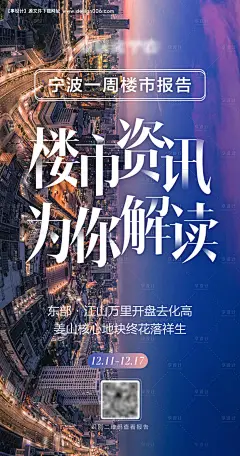 编号：20201222140538650【享设计】源文件下载-一周楼市报备海报