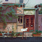 Mobile cafe, Tommy Kim : Study from photo reference.