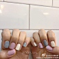 #knitted nail##毛衣甲#  天冷了，给指甲也穿件毛衣 