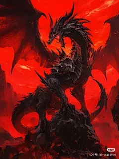 龙族和狐族在一起的插画 - 米画师