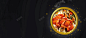 美食俯视大气简约黑色banner 营养 质感背景 香辣蟹 高清背景 背景 设计图片 免费下载 页面网页 平面电商 创意素材