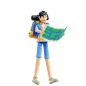 male open the map