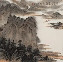 李白《峨眉山月歌》
峨眉山月半轮秋，影入平羌江水流。 
夜发清溪向三峡，思君不见下渝州。