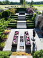 Rural House, Lancashire by Barnes Walker Landscape Architects, Manchester : Barnes Walker prepared the landscape planning drawings for the approval of this striking new-build property in Lancashire. The project was carried through to the detailed design o