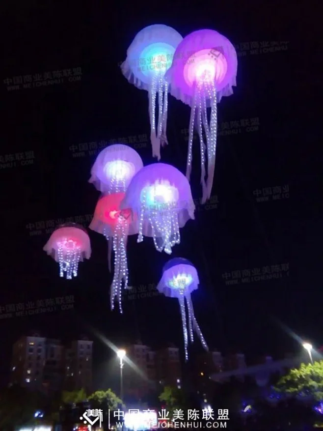 【灯光美陈】中山古镇灯光节 不容错过的星光联盟&创显LED灯光秀@中国商业美陈联盟-花瓣网