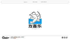 WhiteLion采集到Logo-动物图形