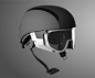 Ski Helmet + Goggle : Project practicing