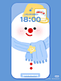 雪人 冬 圣诞