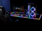 Thermaltake Tt曜越Level 20 RGB Battlestation游戏电竞桌：RGB绚丽同步、电动升降_机箱评测_发烧友