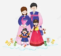 幸福的韩国人 融洽 血缘 韩国人 元素 免抠png 设计图片 免费下载 页面网页 平面电商 创意素材