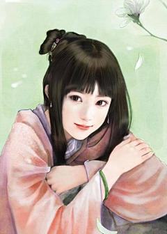 那一抹微笑衬斜阳采集到*杂志*绘*