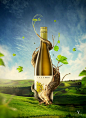 Yalumba Advertisement by Thomas Egan, via Behance }-> repinned by www.BlickeDeeler.de: 