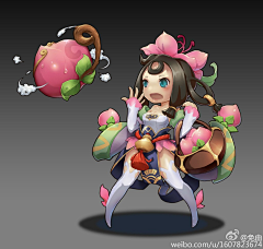青衫隐隐二妹子采集到Q版